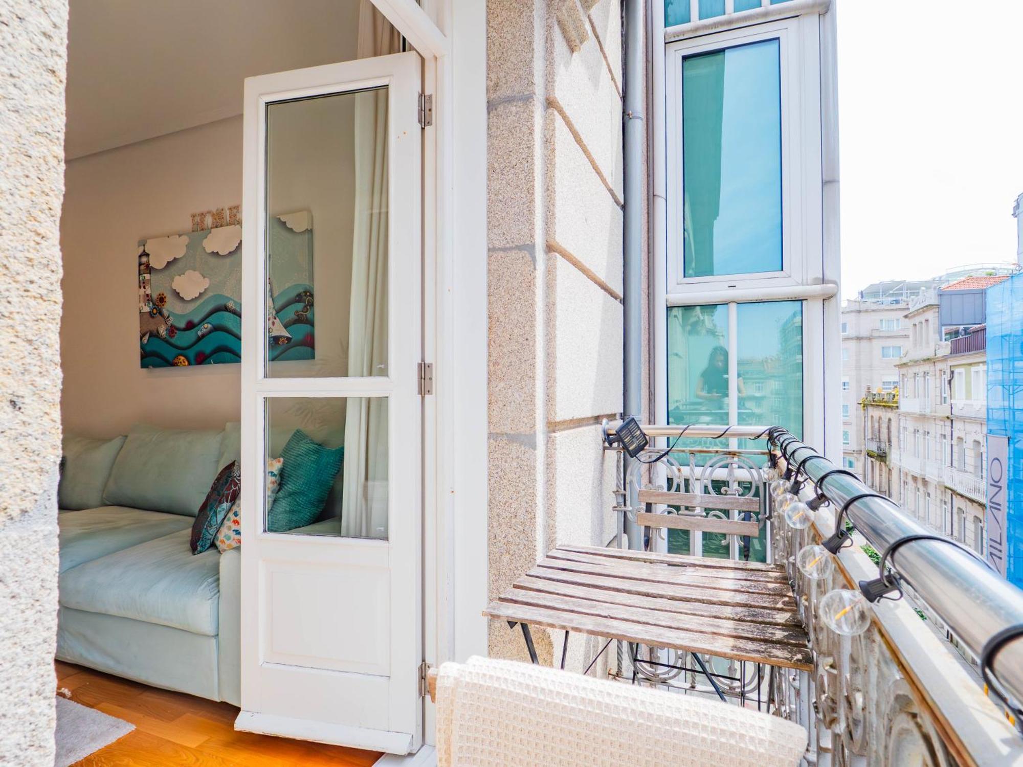 Luxury Centro De Vigo Balcony Apartman Kültér fotó